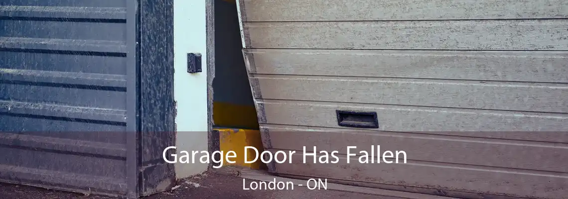 Garage Door Has Fallen London - ON