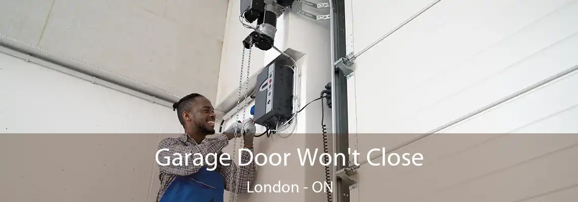 Garage Door Won't Close London - ON