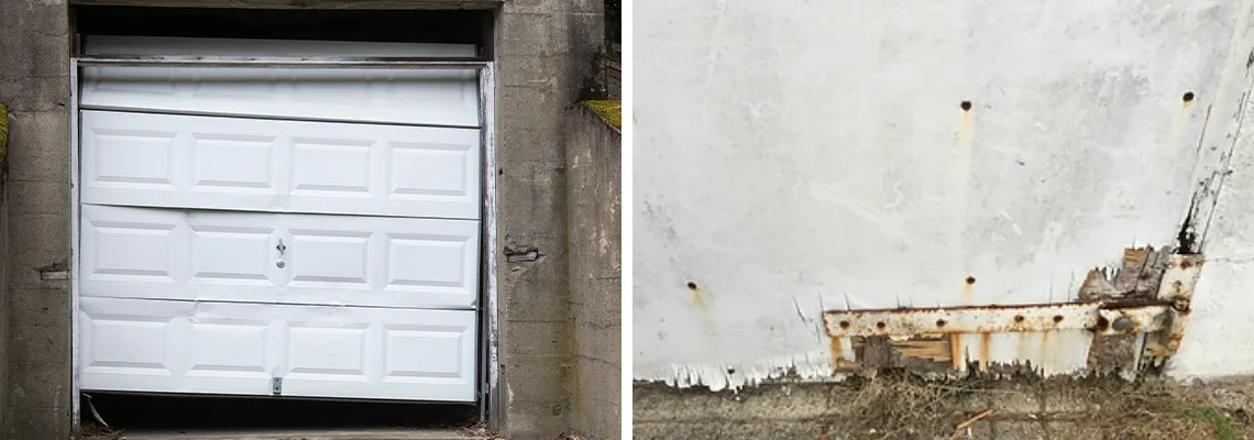Rotten Commercial Garage Door Repair in London, ON